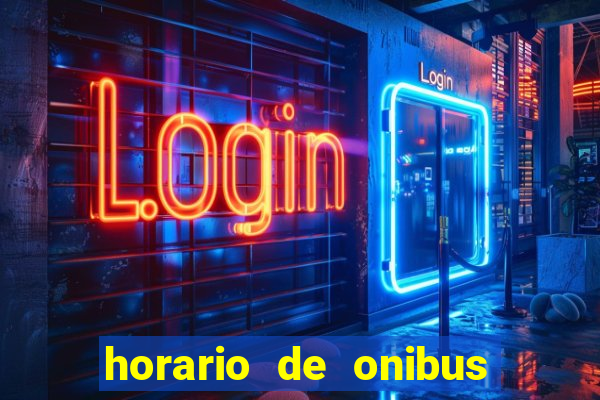 horario de onibus santos dumont x juiz de fora